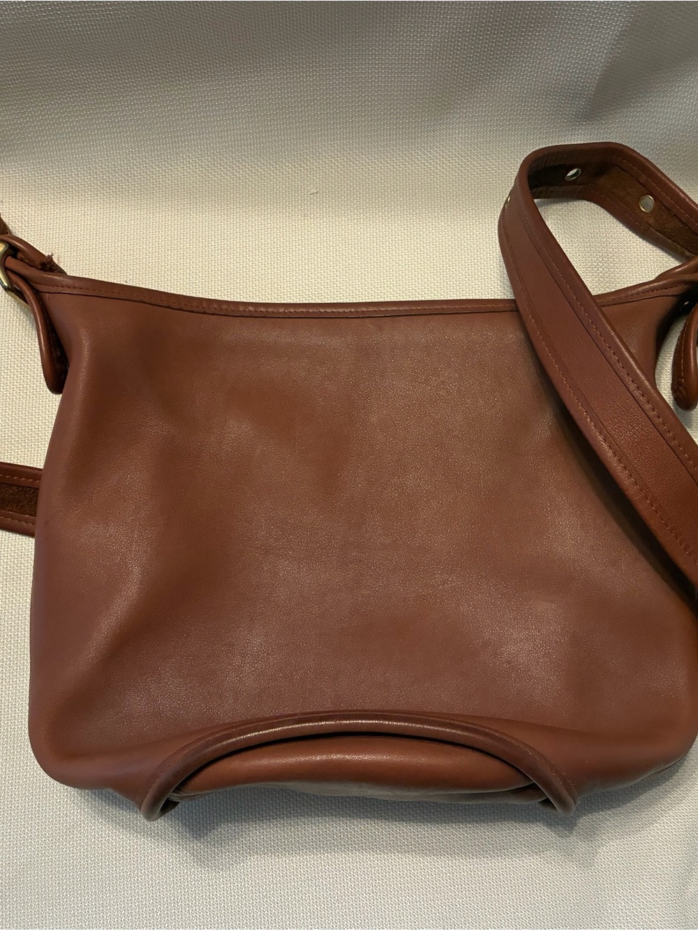 Coach Brown Leather Crossbody Bag